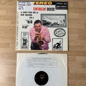 MATTEL OPTIGAN ORGAN RECORD - DIXIELAND STRUT - DISC # 70206 - VER. A MELLOTRON